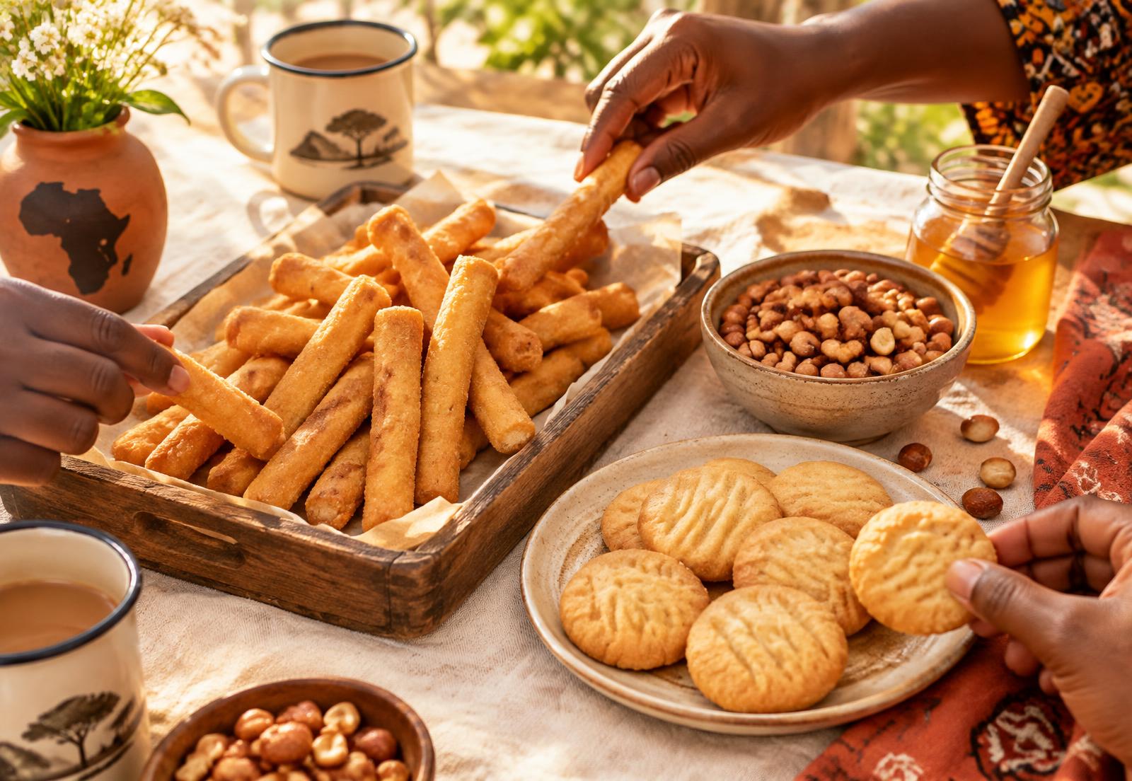 Renanah snacks shared around a sunlit table